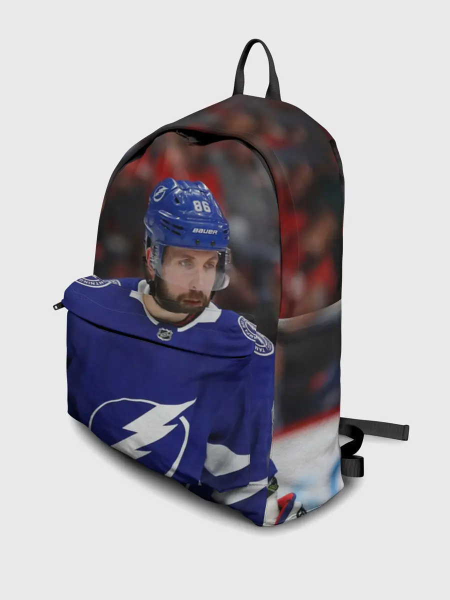 Рюкзак джинсовый / Никита Кучеров, НХЛ