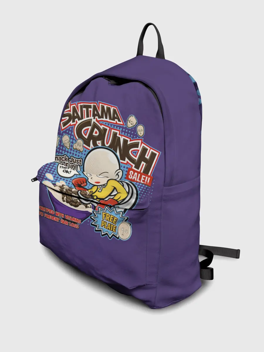 Рюкзак джинсовый / Saitama crunch One Punch-Man