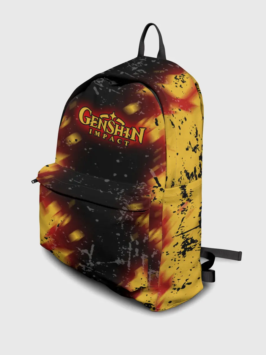 Рюкзак джинсовый / Genshin Impact: Аниме.