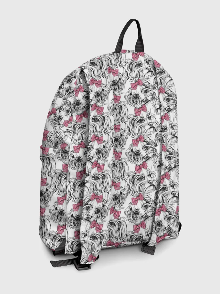 Рюкзак джинсовый / Мальтийская Болонка