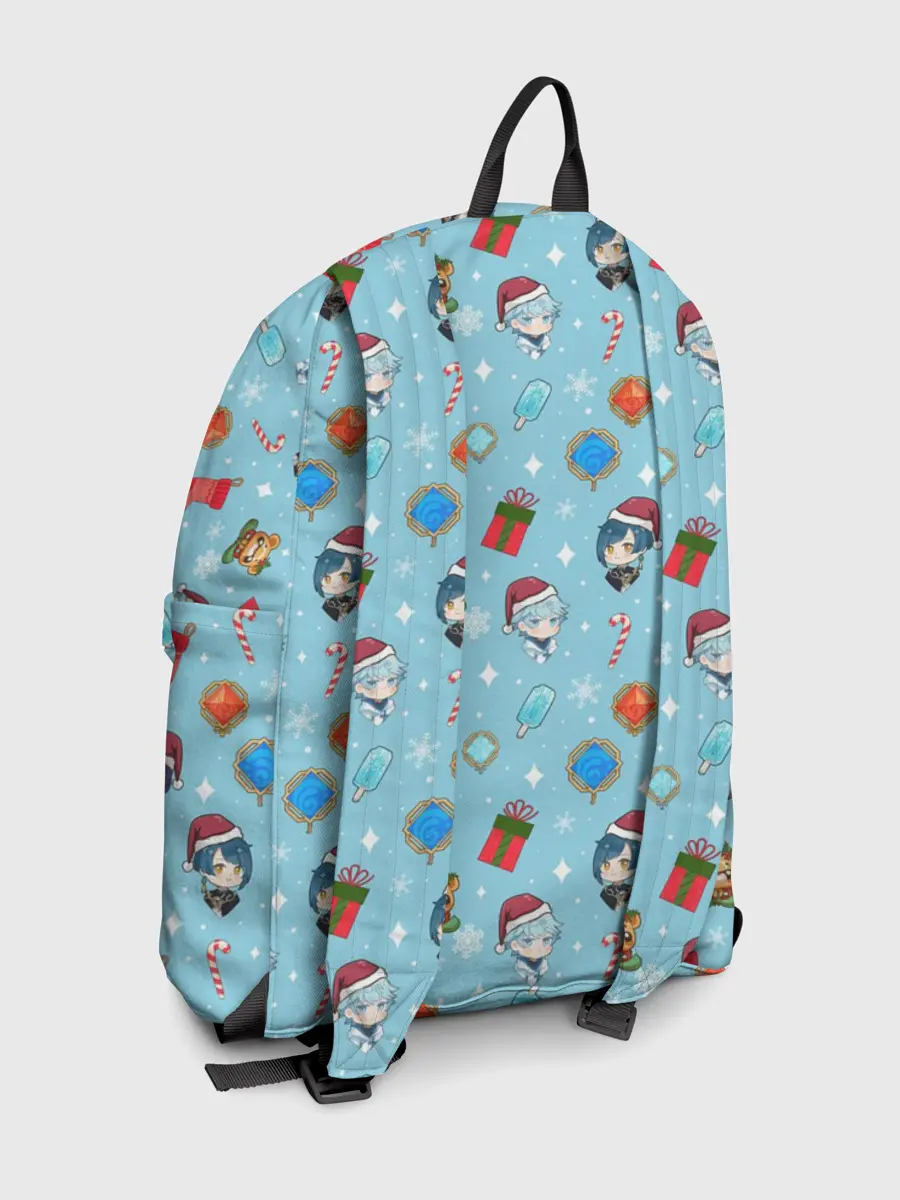 Рюкзак джинсовый / GI Christmas Pattern