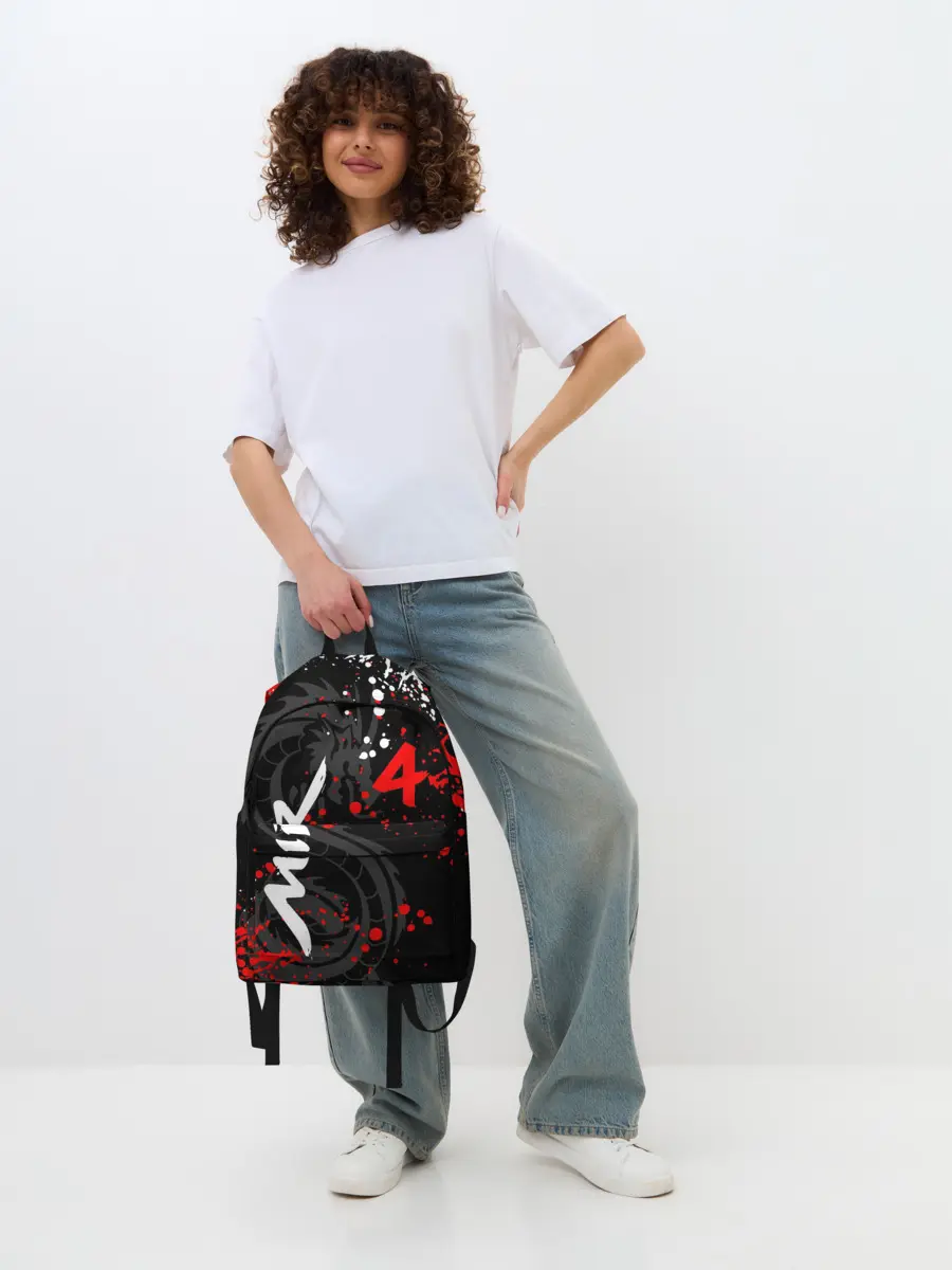 Рюкзак джинсовый / MIR 4/ МИР 4