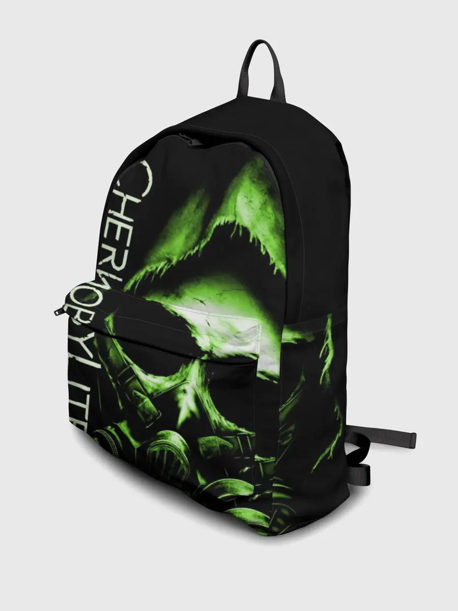 Рюкзак джинсовый / Chernobylite, Чёрный сталкер