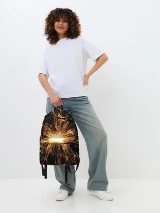 Рюкзак джинсовый / фейерверк души