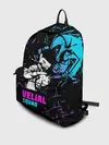 Рюкзак джинсовый / Velial Squad neon