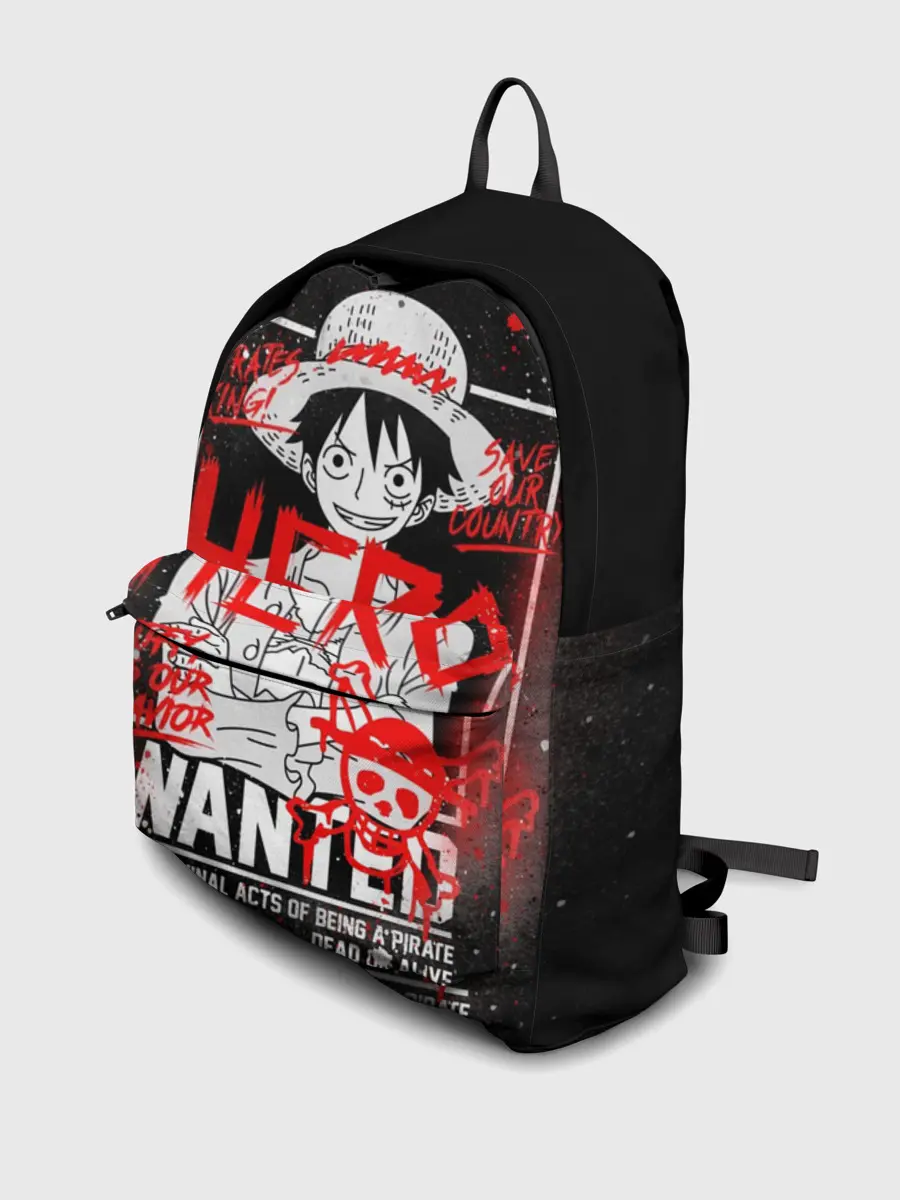 Рюкзак джинсовый / One Piece: Разыскивается Манки Д Лаффи