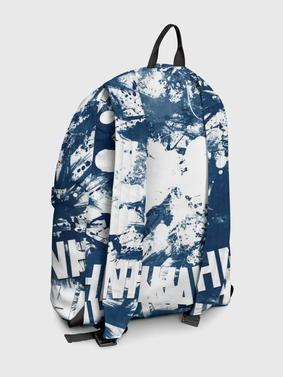 Рюкзак джинсовый / Коламбус Блю Джекетс, Columbus Blue Jackets