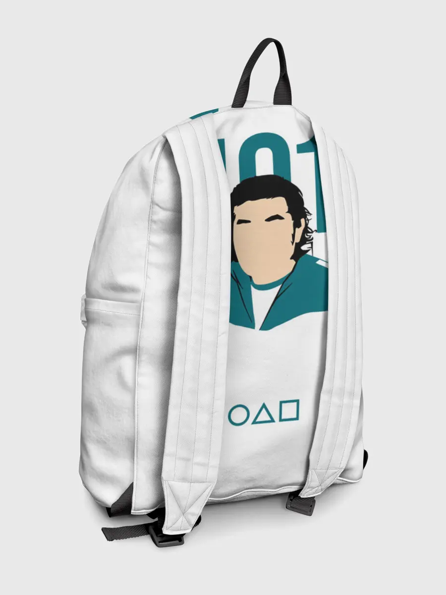 Рюкзак джинсовый / Squid game - Чан Док Су 101