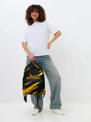 Рюкзак джинсовый / Playerunknowns Battlegrounds: Петух.