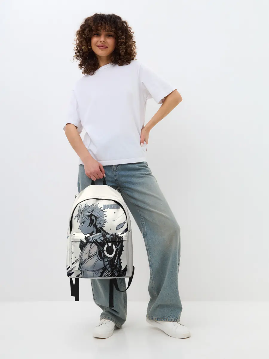 Рюкзак джинсовый / One Punch-Man Генос