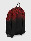 Рюкзак джинсовый / BLACK RED CAMO | RED MILLITARY