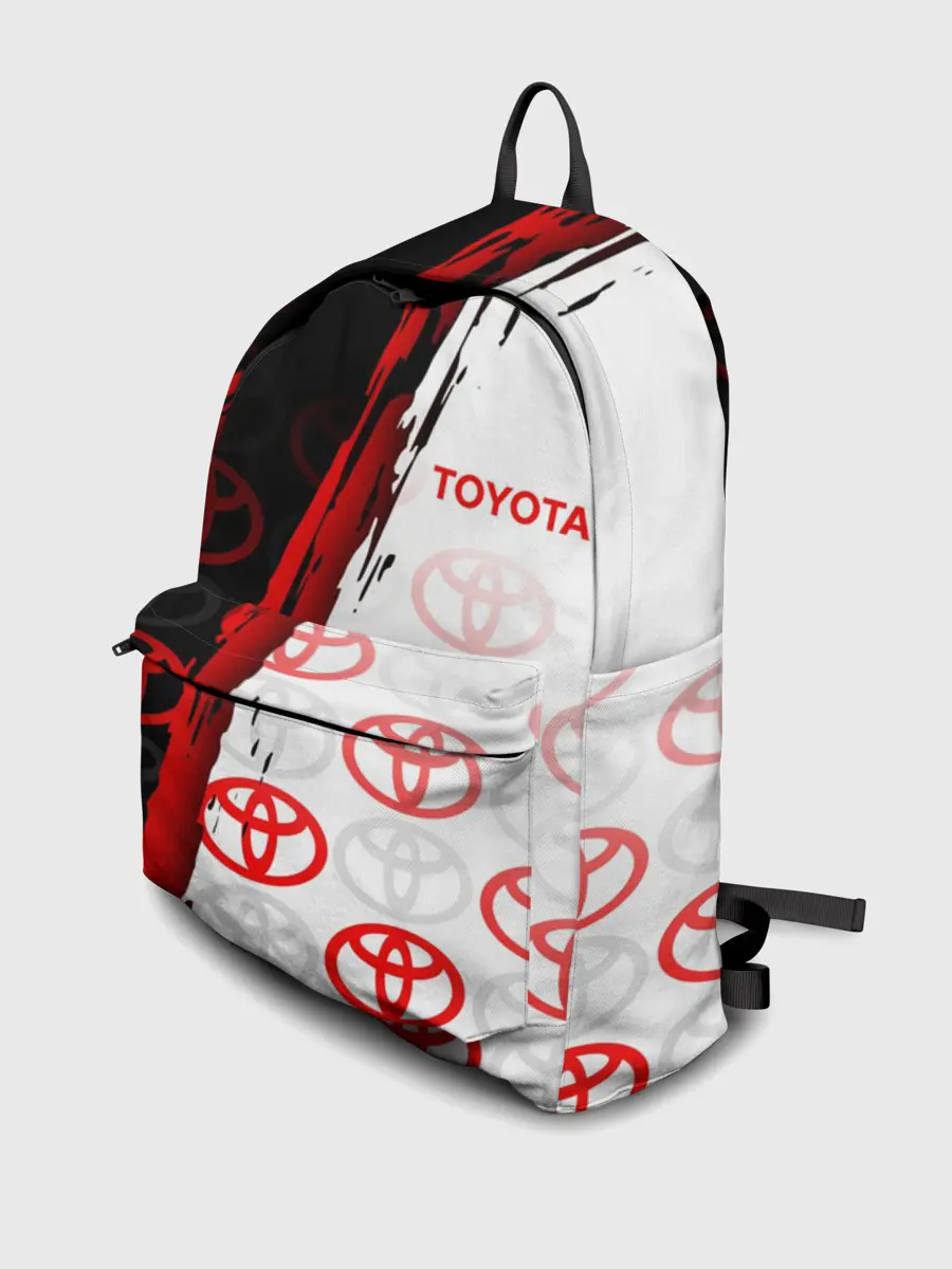 Рюкзак джинсовый / TOYOTA SPORT / GRUNGE / ГРАНЖ