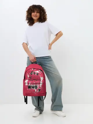 Рюкзак джинсовый / Squid game: Whos Next?/Кто следующий?