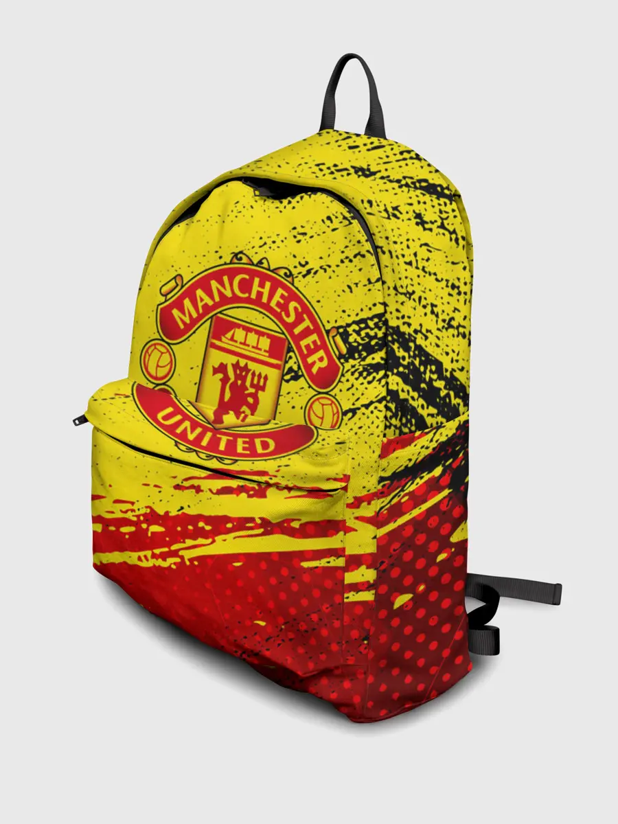 Рюкзак джинсовый / Manchester United Футбольный клуб.