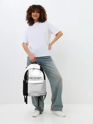 Рюкзак джинсовый / System of a Down - Steal This Album!