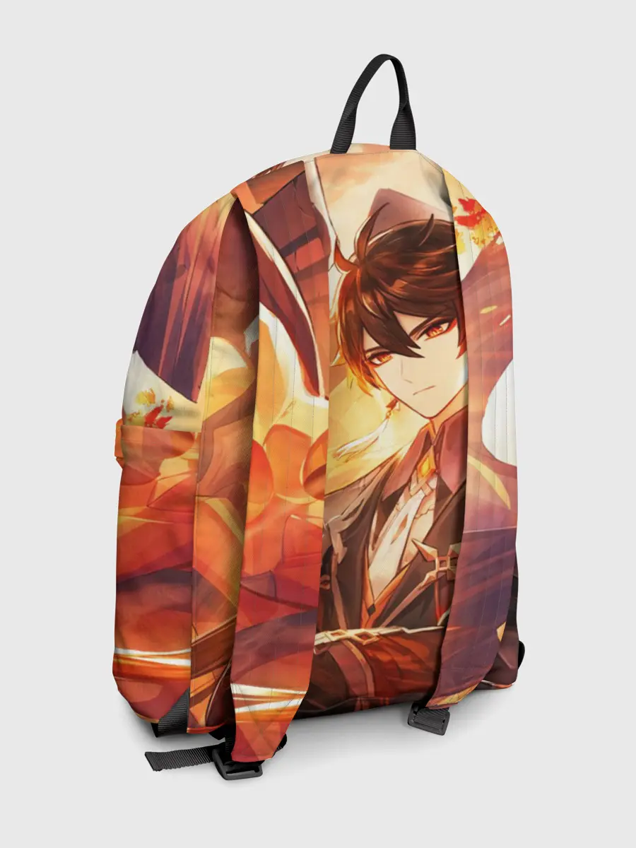 Рюкзак джинсовый / Genshin Impact: Zhongli