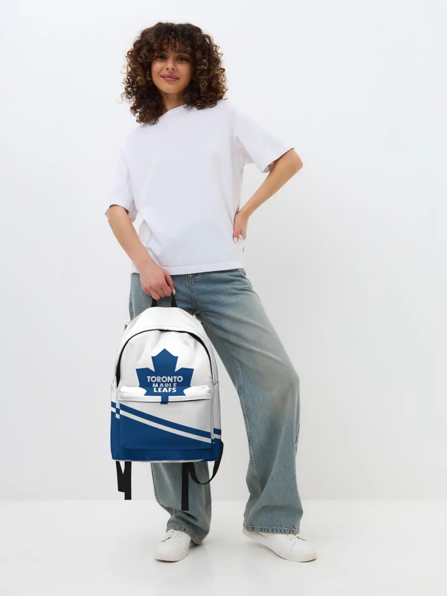 Рюкзак джинсовый / Toronto Maple Leafs | Торонто Мейпл Лифс