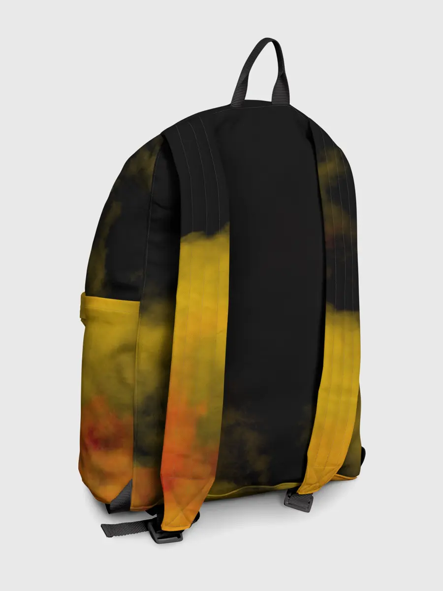 Рюкзак джинсовый / Карикатура Ангус Янг - AC/DC