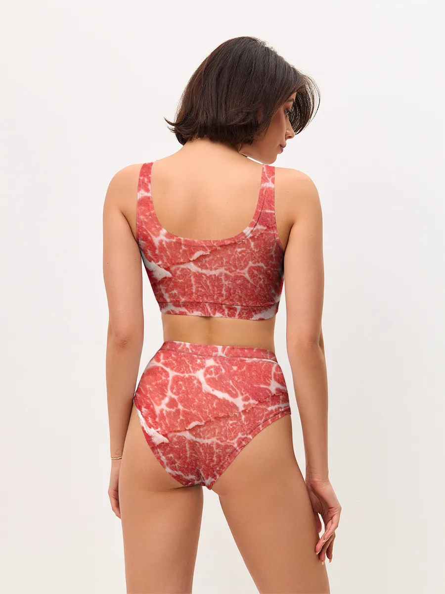 Женские топ и трусы / Кусок мяса