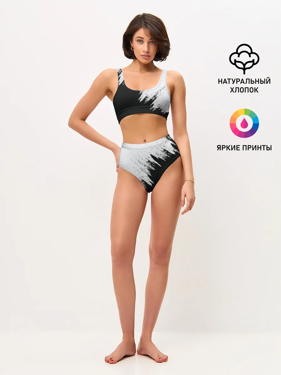 Женские топ и трусы / Краска и ничего лишнего!