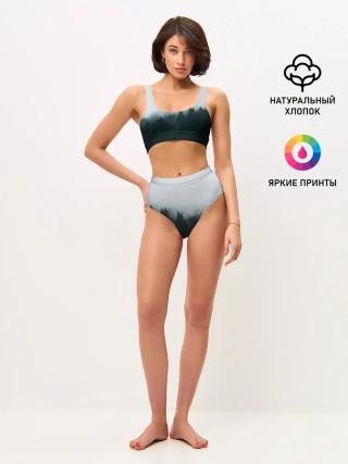 Женские топ и трусы / Лес