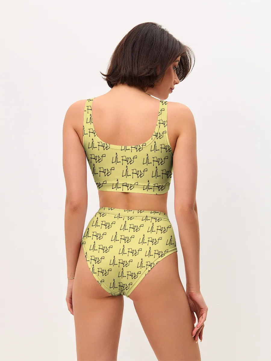 Женские топ и трусы / LiL PEEP Pattern