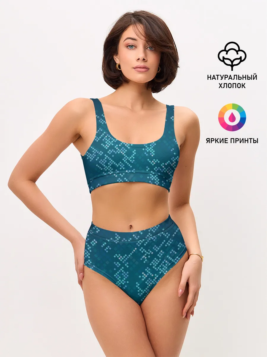 Женские топ и трусы / Голограмма
