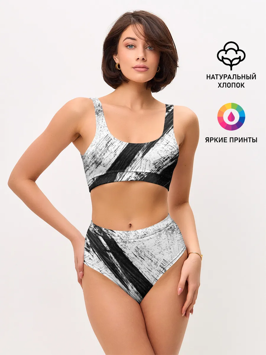 Женские топ и трусы / просто краски