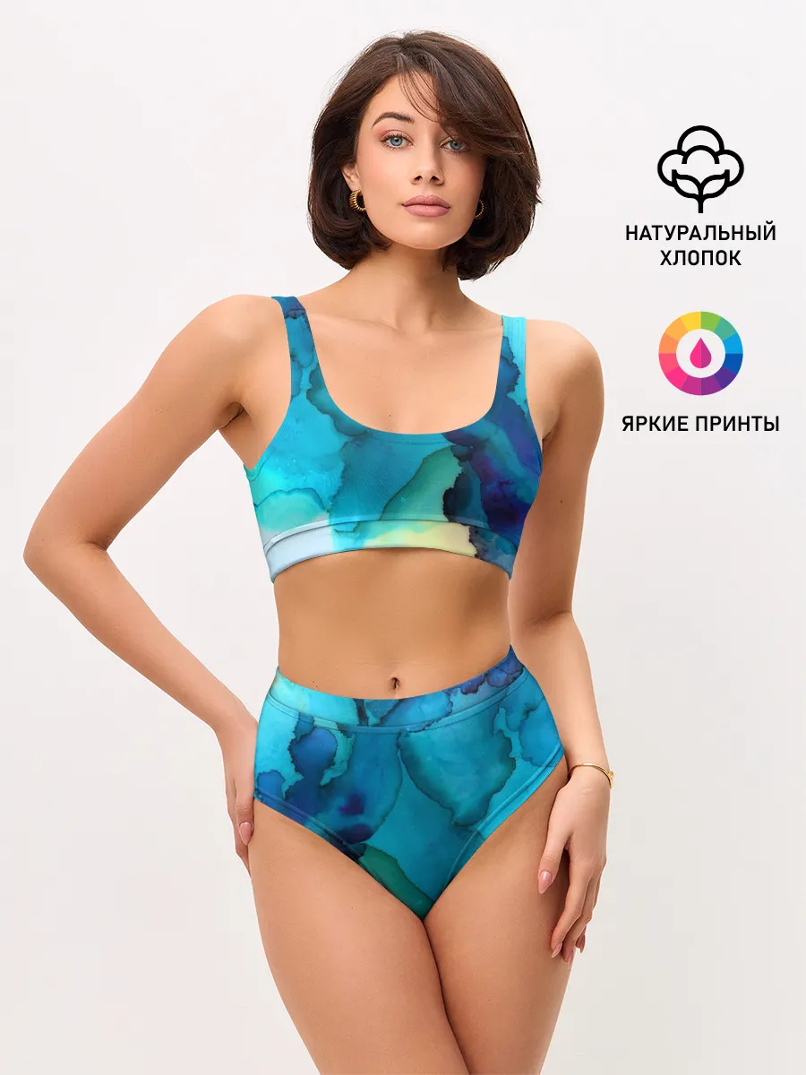 Женские топ и трусы / Акриловый