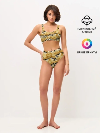 Женские топ и трусы / Doge мем в deal with it очках