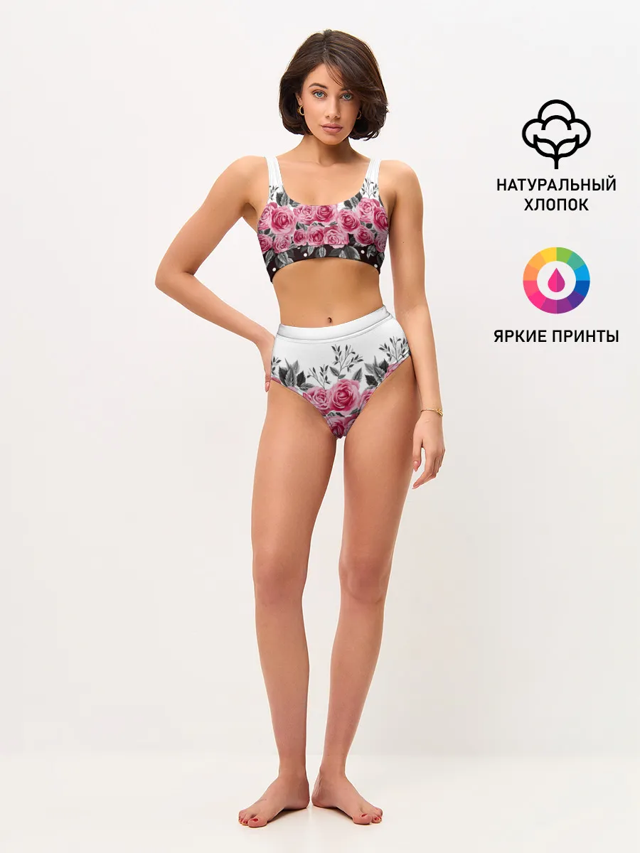 Женские топ и трусы / Rose Trend