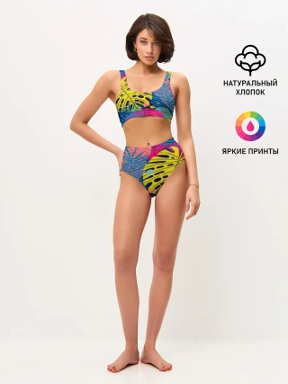 Женские топ и трусы / Тропики fashion