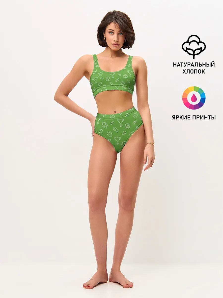 Женские топ и трусы / Футбол