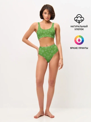 Женские топ и трусы / Футбол