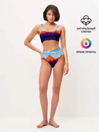 Женские топ и трусы / Firewatch collection