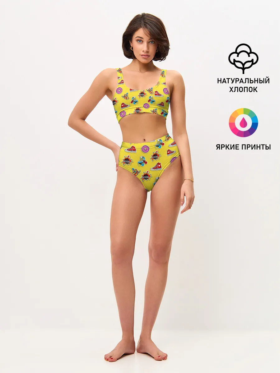 Женские топ и трусы / Pop Art