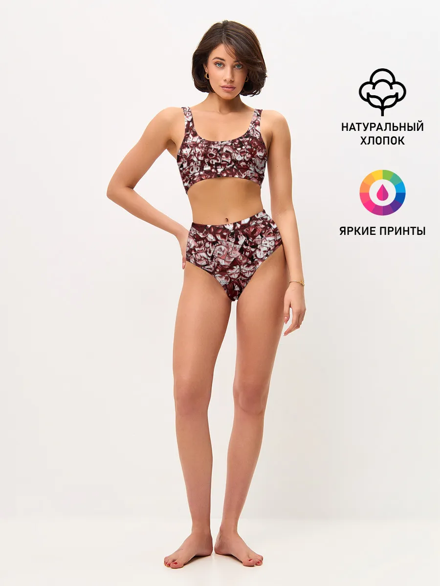 Женские топ и трусы / Ярость аниме