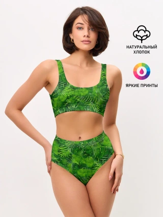 Женские топ и трусы / Тропики