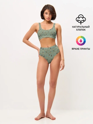 Женские топ и трусы / Oldschool pattern