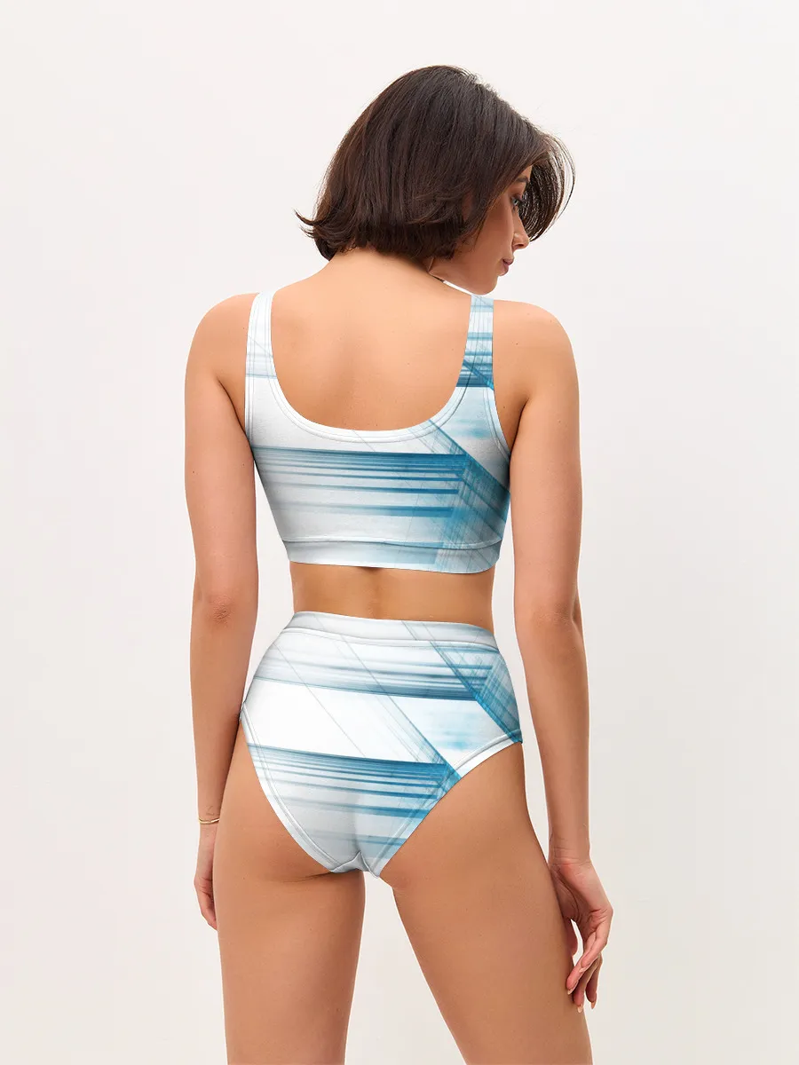 Женские топ и трусы / STRIPES