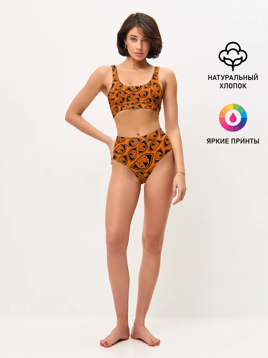 Женские топ и трусы / ГЛАЗА ПУЛЬСА