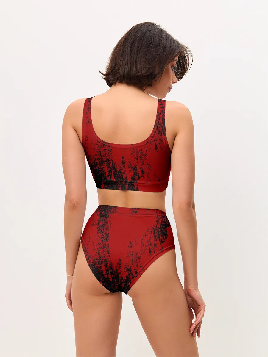 Женские топ и трусы / Red blood