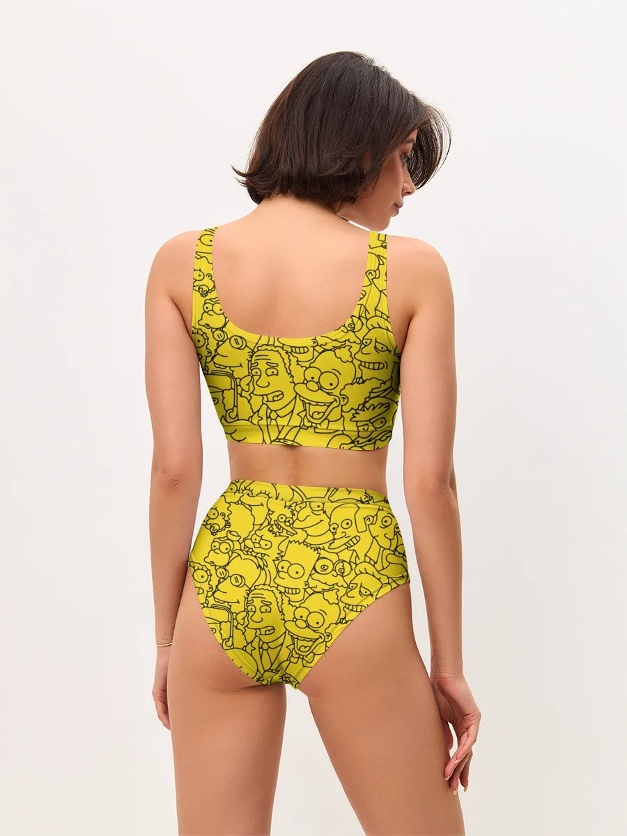 Женские топ и трусы / Симпсоны