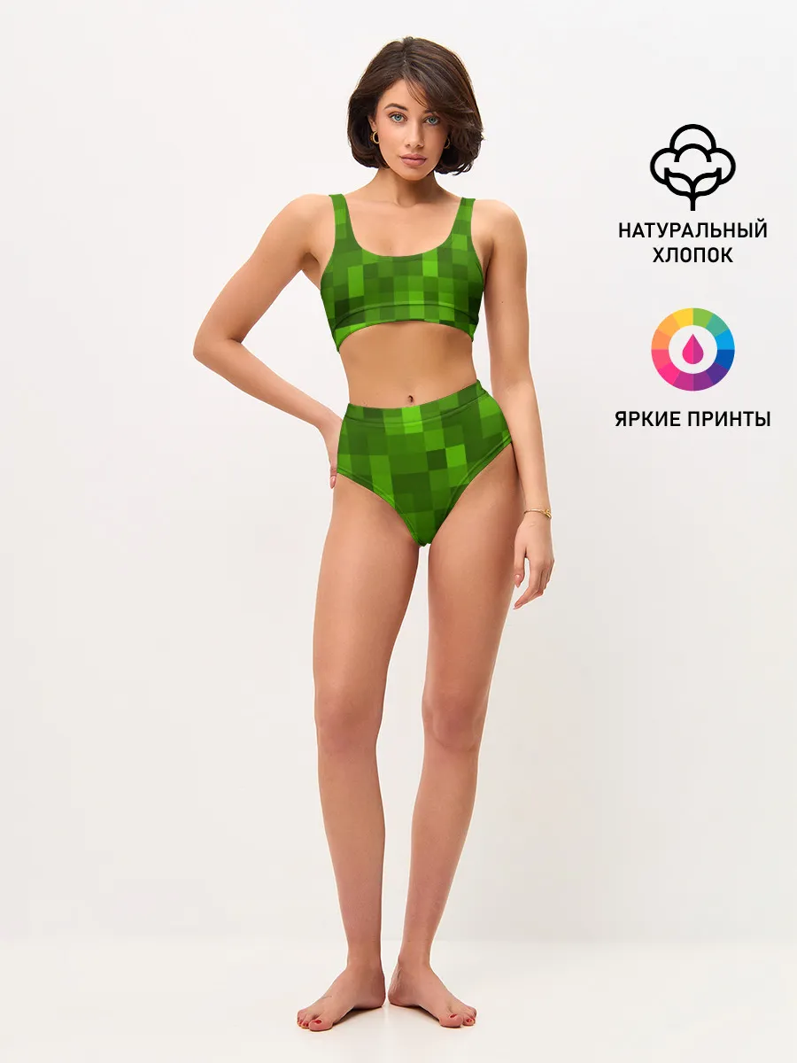Женские топ и трусы / Minecraft