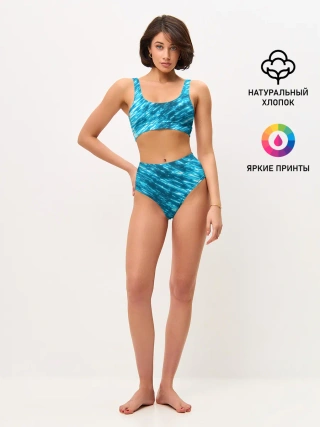 Женские топ и трусы / ЛЕДЯНОЙ ШТОРМ