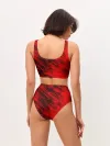 Женские топ и трусы / RED FIRE STORM