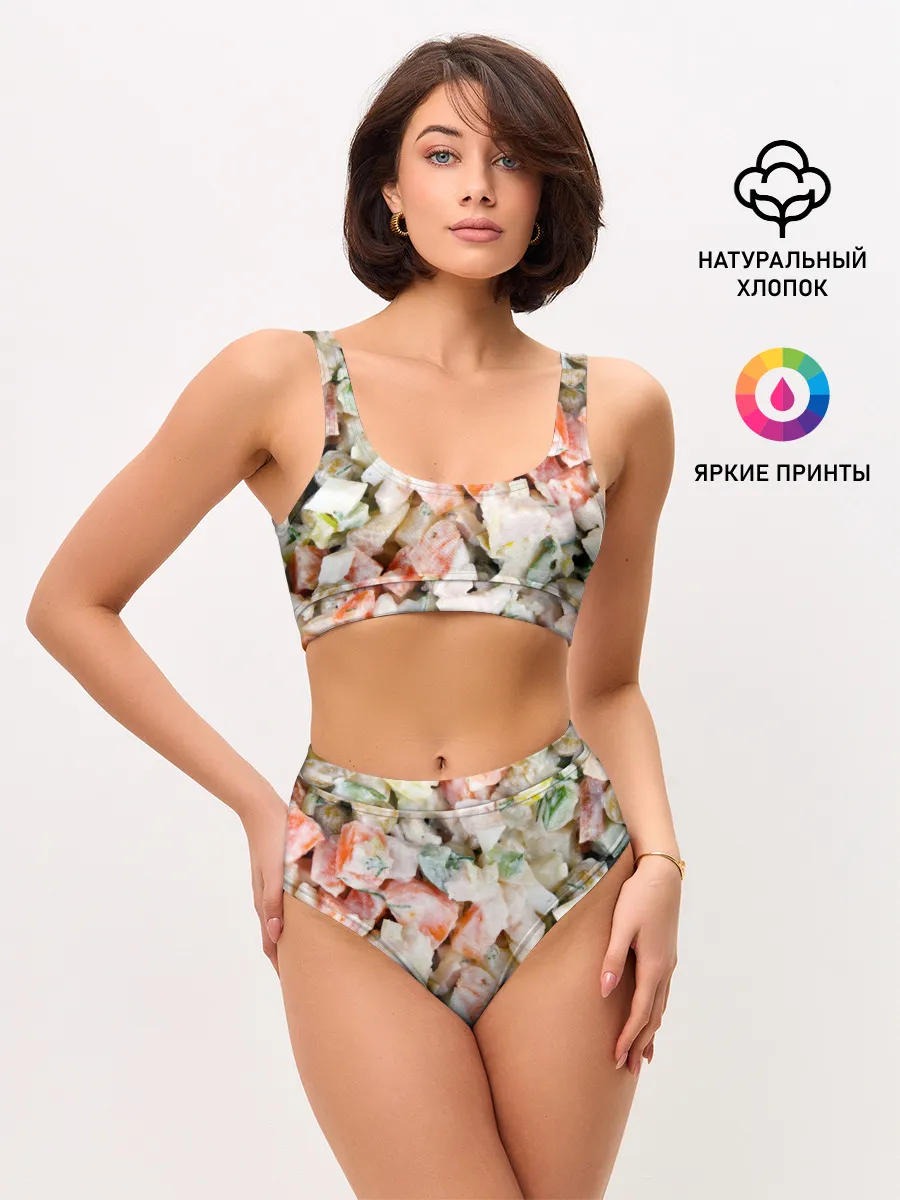 Женские топ и трусы / Оливье