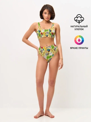 Женские топ и трусы / Зоопарк