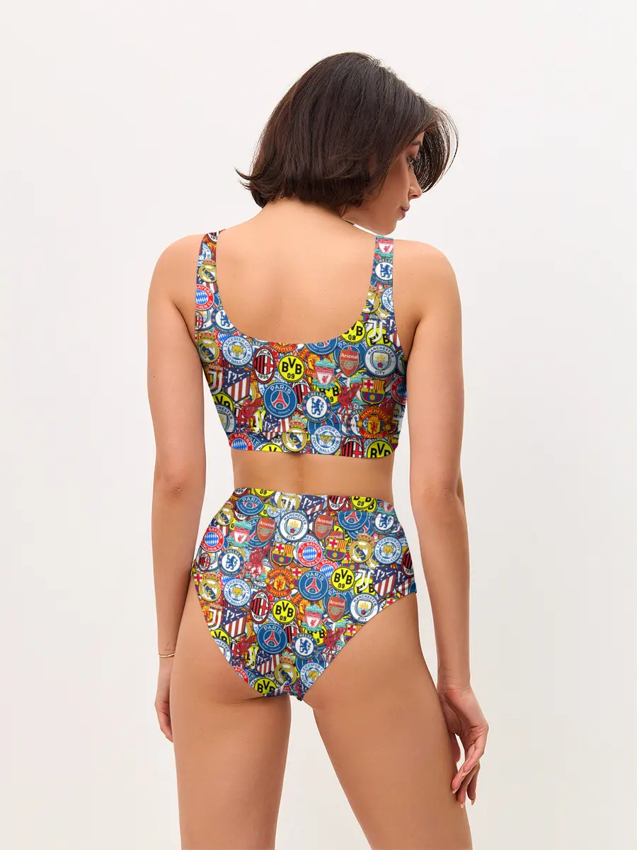 Женские топ и трусы / ЛОГОТИПЫ ФУТБОЛЬНЫХ КОМАНД