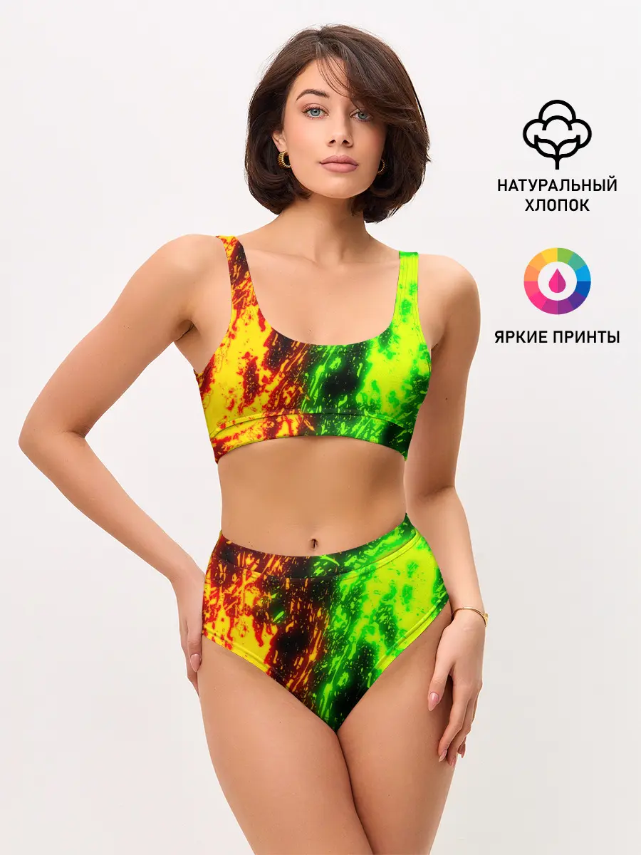 Женские топ и трусы / TOXIC FLAME
